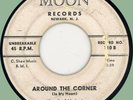 DEL RAYS Around the Corner / Have a Heart 45rpm Moon 1959 Newark doo-wop