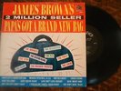 JAMES BROWN LP- PAPA'S GOT A BRAND NEW BAG- MONO- KING 938-FUNK SOUL VG++/VG+(+)