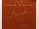 EDWIN FISCHER - BRAHMS piano concerto no.2 WILHELM FURTWANGLER SOCIETY LP NM