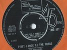 MOTOWN - THE CONTOURS 'FIRST I LOOK AT THE PURSE' TMG 531 CLASSIC DANCER
