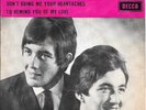 PAUL and BARRY RYAN 45 DONT BRING ME HEARTACHES+PS HOLLAND RARE 1965