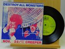 Destroy All Monsters 45 w PS Nov 22 bw Meet The Creeper on IDBI punk