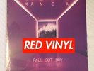 Fall Out Boy Mania Vinyl RED LIMITED EDITION MINT CONDITION RARE BRAND NEW