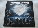 Uriah Heep Living The Dream, signed cover Nr Mint New Unplayed