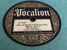 JIM JACKSON KANSAS CITY BLUES PART 1 & 2  VOCALION 78 PRE WAR BLUES
