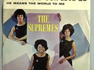 60's Motown 45 rpm Picture Sleeve The Supremes 