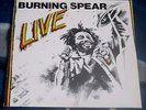 BURNING SPEAR LIVE 1977 UK LP  ISLAND RECORDS ILPS 9513 + COMPANY INNER