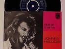 JOHNNY HALLYDAY QUE JE T'AIME 45 T VINYL HOLLANDAIS VARIANTE 