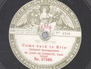 18g1.  John McCormack - Come Back to Erin & Killarney - Fonotipia 57560/57561