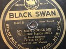 TRIXIE SMITH AND THE JAZZ MASTERS 78 RPM MY MAN ROCKS ME BLACK SWAN 14127 BLUES