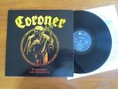 ORIGINAL VINYL LP CORONER PUNISHMENT FOR DECADENCE 1988 TOP CONDITION OIS NM