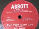 Vtg 78 RPM Vinyl Record Country Hillbilly Dance Music Billy Barton Wanda Wayne