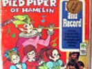 PIED PIPER OF HAMELIN 1957 Peter Pan Read Along Book Record Set New Mint SEALED