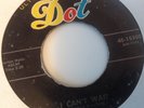 PEARL WOODS - I CAN'T WAIT / LET THE GOOD THINGS START - DOT 15508. VG+ DOT