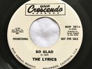 The Lyrics - So Glad / My Son  - GNP Crescendo Demo -  Northern Soul - Ex