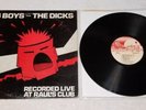 RARE PUNK ROCK SPLIT LP BIG BOYS AND THE DICKS LIVE AT RAUL'S CLUB 1980 ORIGINAL
