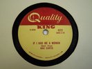 MAC CURTIS Rockabilly 78rpm QUALITY-KING 4372 