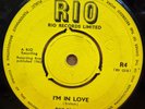ROY BRAHAM I'M IN LOVE / HOLD ME OG UK RIO RECORDS 7