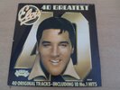 ELVIS PRESLEY DOUBLE  LP - 40 GREATEST incl 18 No 1 HITS ADE P12