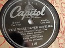 Billie Holiday & Paul Whiteman - 78rpm single 10-inch – Capitol #116 Lady Day