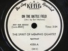 The Spirit of Memphis Quartet on King *DJ* ON THE BATTLE FIELD **HEAR**
