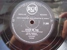 RARE 1960 ELVIS PRESLEY 78 RPM STUCK ON YOU / FAME AND FORTUNE SA RCA 71.304