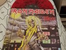 Iron Maiden - Killers Czechoslovakian Red Black Splattered 1991 Rare