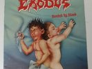 Exodus - Bonded By Blood 1985 Combat/Torrid Records Camo label 1st press rare