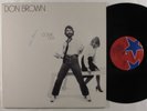 DON BROWN Come On  FIRST AMERICAN LP VG+ autographed aor modern soul