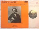 Argo ZRG 5467 Oval Grooved ED1 - Mendelssohn String Symphonies Marriner MINT