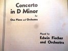 1933 EDWIN FISCHER Z SHELLAC  BACH PIANO CTO D MINOR BWV 1052  78