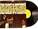 THE STAPLE SINGERS FOR WHAT ITS WORTH LP VINYL EPIC RECORDS 1ST PRESS NM SOUL