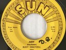 RARE Rudy Grayzell SUN 290 Judy / I Think Of You ROCKABILLY 45 VG+