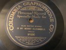 Columbia Graphophone Co. 78 RPM Henry Burr In My Merry Oldsmobile S/S VG++ Rare