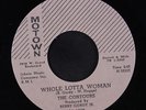 CONTOURS: Whole Lotta Woman / Come On And Be Mine 45 (repro) Soul