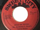 Jamaican Reggae 45 Leroy Smart Keep On Trying w/ Negusa Nagast B-side