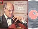 Haydn, - Rostropovitch* - Cello Concertos, HMV ASD 3255 STEREO/QUAD NM/EX
