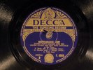 78 RPM -- Danny Polo Swing Stars with Oscar Aleman (solo), Decca F.6989, E Jazz