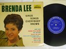 BRENDA LEE SINGS SONGS EVERYBODY KNOWS WITH THE DECCA JDL-2129 Japan VINYL 10