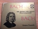 Bach six suits for cello (unaccompanied) Casper Cassado Vox VBX 15 1960 record