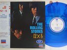 ROLLING STONES 12X5 LONDON L20P 1010 Japan OBI PROMO MONO CLEAR BLUE MONO LP