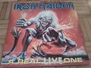 IRON MAIDEN A Real Live One  1993  BRAZIL PRESS VINYL LP GF COVER  EX/NM