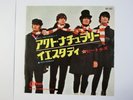 BEATLES ACT NATURALLY JAPAN ODEON OR-1437 RED WAX 370YEN 1