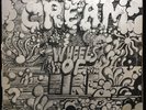 CREAM - Wheels Of Fire -  Double Vinyl LP 1st Pressing 1968 POLYDOR ?582031/2