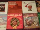 Christmas Vinyl LP Records Nat King Cole Bing Crosby Spinners signed carols