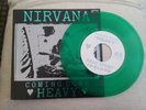 Nirvana Coming Down Heavy Smells Like Teen Spirit Blew Rare 4 Trk 45 GREEN VINYL