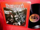 BRAINFEVER Face to face LP 1985 GERMANY MINT- First Pressing