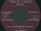 UNLUV'D: Aint't Gonna Do You No Harm / An Exception To The Rule 45 Soul
