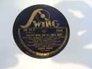 SWING SW 54. PHILIPPE BRUN AND HIS SWING BAND 78RPM . BOUNCIN' AROUND.DJANGO
