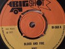 NINEY Blood And Fire Mud Water BIG SHOT BI568 1971 Vinyl 7” EX
